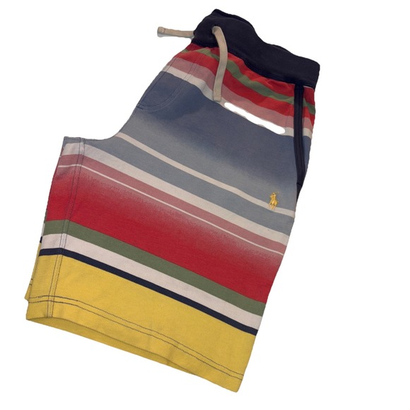 Polo Ralph Lauren Other - NWT Polo Ralph Lauren Men Small Striped Color-Blocked Mesh Shorts CP 93 Hi Tech